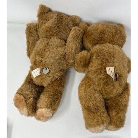 Vintage Schmid Musical Teddy Bear Plush Wind Up 1984 Gordon Fraser Jointed 14" - Picture 3 of 4